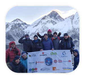 Fundraising firefighters reach Everest Base Camp News SCS Group
