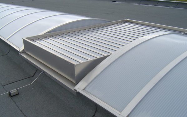 Louvered Vent on roof